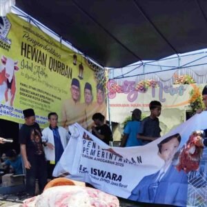 Sembelih 5 Sapi Kurban, Golkar Cimahi Tebar Kepedulian dan Perkuat Soliditas Kader